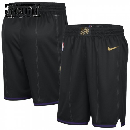 Niños NBA Toronto Raptors Pantalones 2024-25 Nike City Edition Swingman Niños NBA Toronto Raptors Pantalones 2024-25 Nike City Edition Swingman